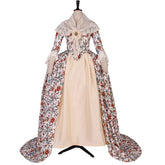 18th Century Rococo Ball Gown Vintage Tapestry Medieval Dress Victorian Costume - Coscosmos