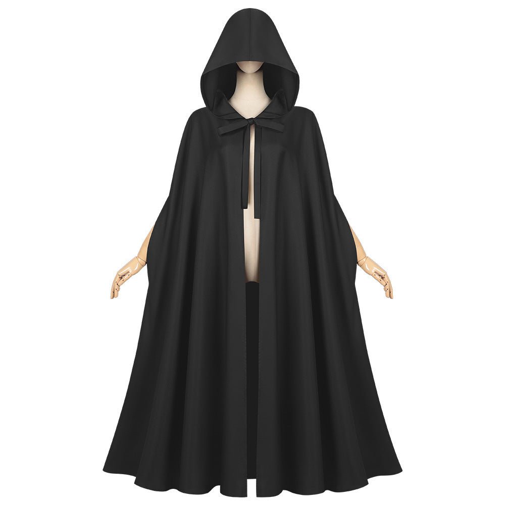 2025 Amazon Halloween Cloak Cosplay Costume Medieval Fantasy Wizard Robe - Coscosmos
