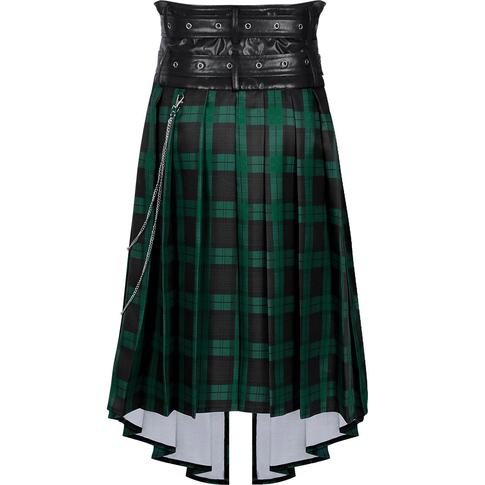 2025 Europe and America Original Medieval Dark Rock Gothic Plaid Skirt for Men - Ashes Plaid Skirt - Coscosmos 2025 Europe and America Original Medieval Dark Rock Gothic Plaid Skirt for Men - Ashes Plaid Skirt - Coscosmos