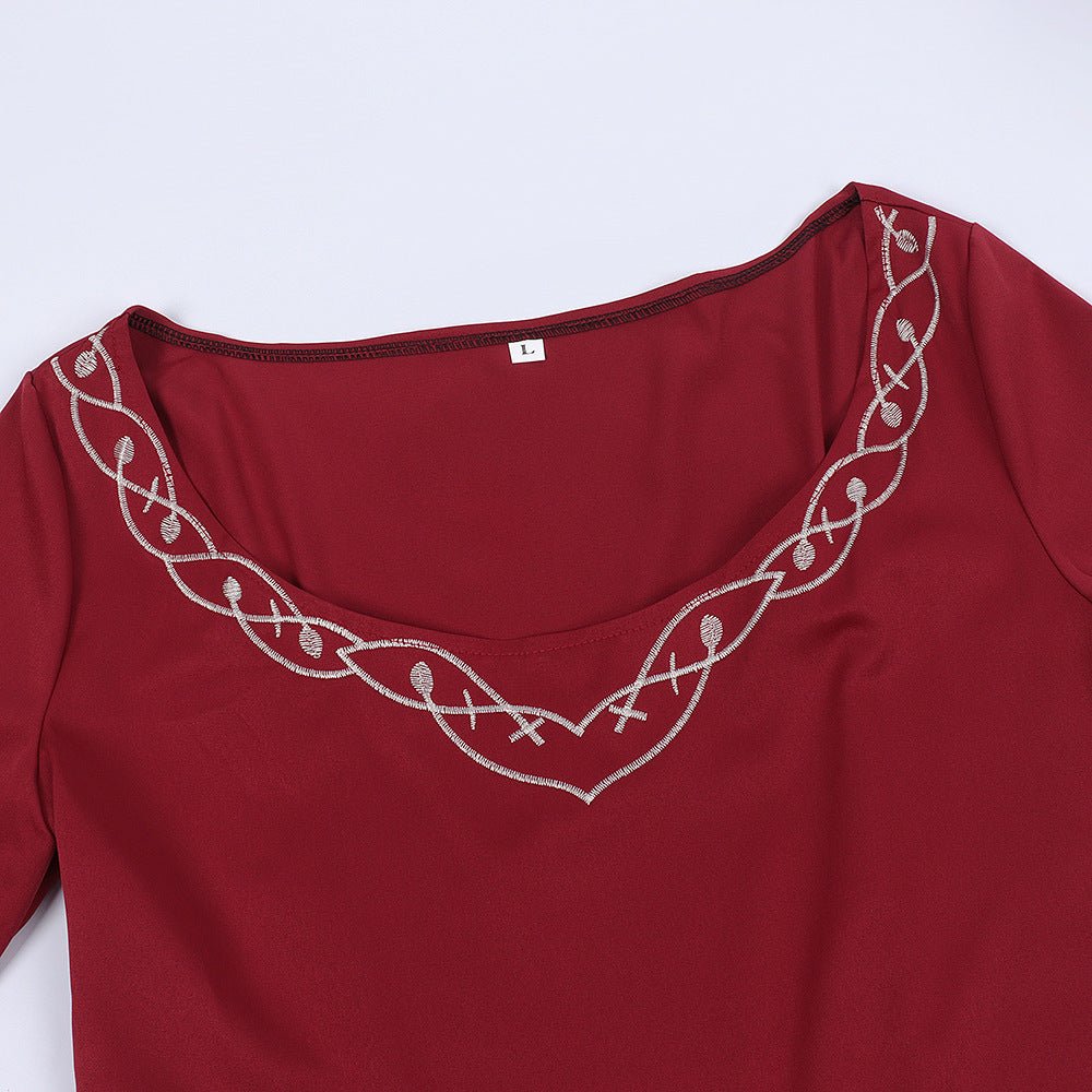 2025 New Cross - Border Medieval Retro Dress Renaissance Clothing Wholesale - Coscosmos 2025 New Cross - Border Medieval Retro Dress Renaissance Clothing Wholesale - Coscosmos