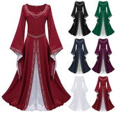 2025 New Cross - Border Medieval Retro Dress Renaissance Clothing Wholesale - Coscosmos