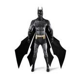 Absolute Batman Black 3D Print Cosplay Full Bodysuit - Complete Tight - Fitting Costume Set - Coscosmos