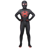 Across the Spider - Verse Miles Morales Kids Cosplay Costume – Superhero Outfit - Coscosmos