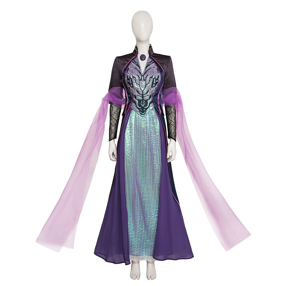 Agatha All Along Ghost Agatha Cosplay Costume - Premium Quality Anime Outfit - Coscosmos Agatha All Along Ghost Agatha Cosplay Costume - Premium Quality Anime Outfit - Coscosmos