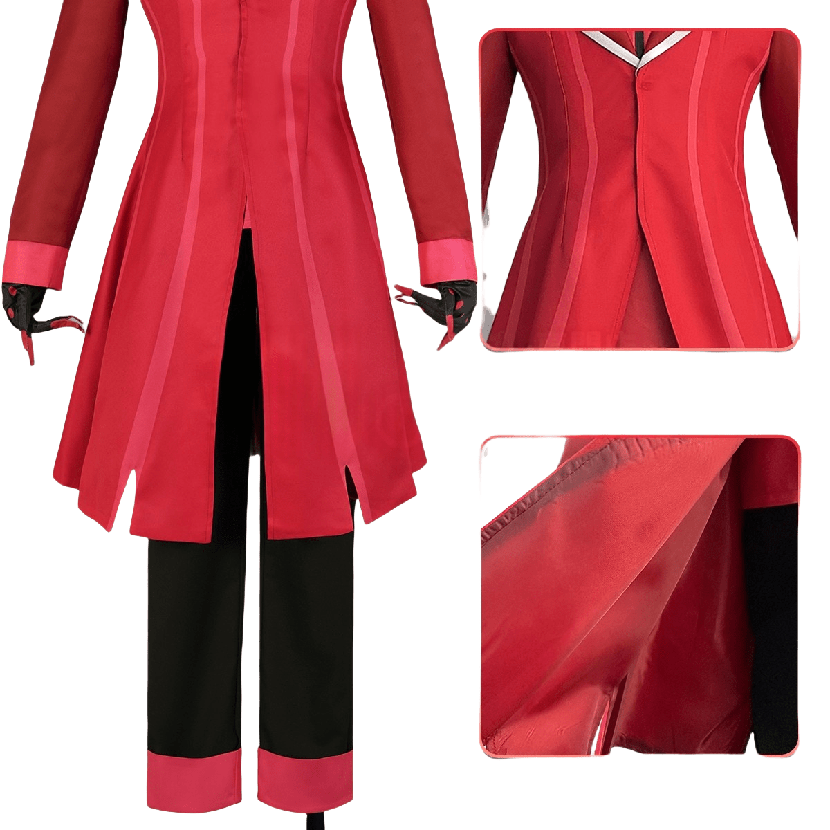 Alastor the Radio Demon Cosplay Costume - Helluva Boss Anime Outfit - Coscosmos Alastor the Radio Demon Cosplay Costume - Helluva Boss Anime Outfit - Coscosmos