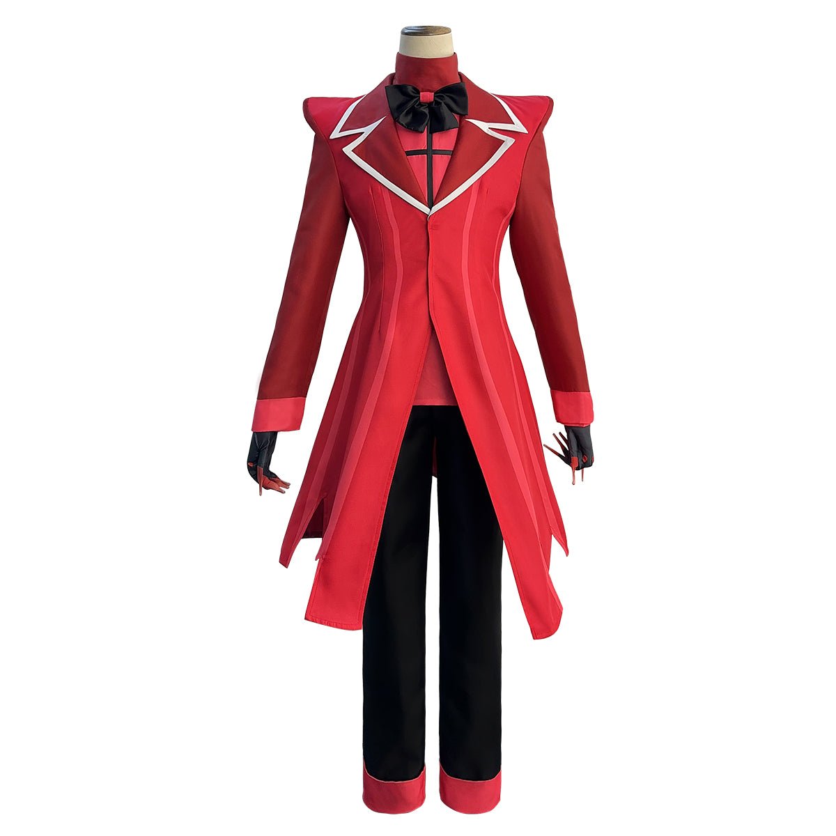 Alastor the Radio Demon Cosplay Costume - Helluva Boss Anime Outfit - Coscosmos Alastor the Radio Demon Cosplay Costume - Helluva Boss Anime Outfit - Coscosmos