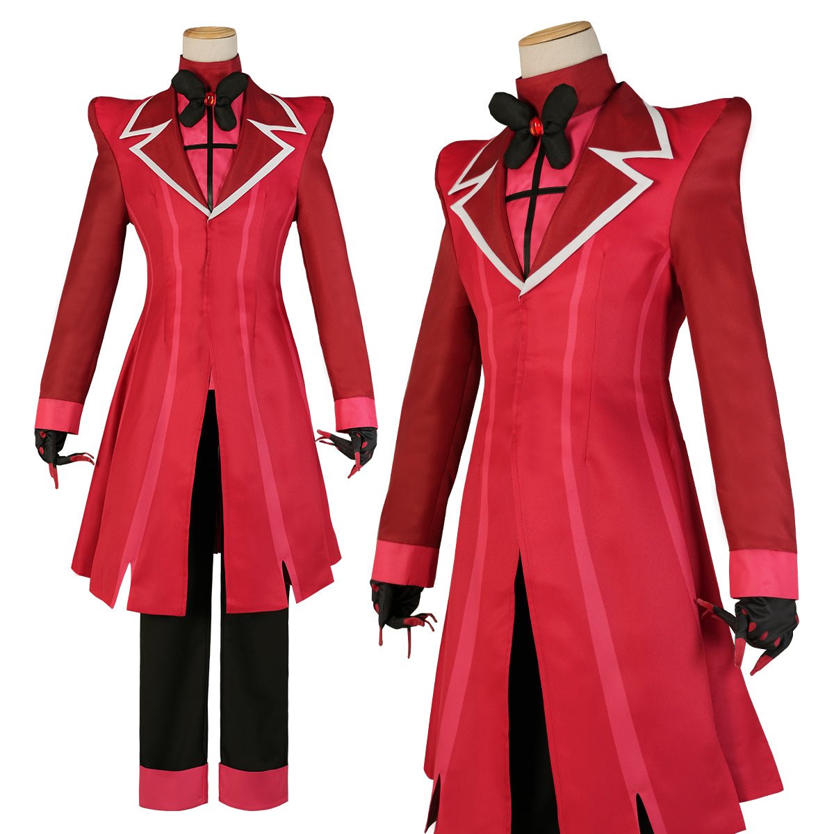 Alastor the Radio Demon Cosplay Costume - Helluva Boss Anime Outfit - Coscosmos Alastor the Radio Demon Cosplay Costume - Helluva Boss Anime Outfit - Coscosmos