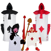 Alice in Wonderland Poker Soldier Cosplay Costume - Halloween & Cosplay Outfit - Coscosmos