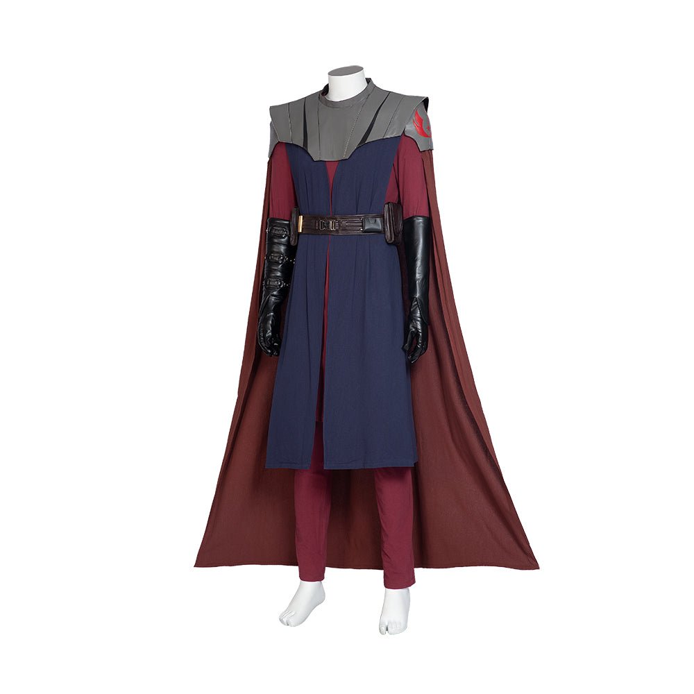 Anakin Skywalker Cosplay Costume Star Wars Jedi Knight Cloak Top Pants Shoes - Coscosmos Anakin Skywalker Cosplay Costume Star Wars Jedi Knight Cloak Top Pants Shoes - Coscosmos