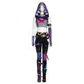 Arcane Jinx Cosplay Costume - Double City Battle 2 Jinx Outfit - Coscosmos