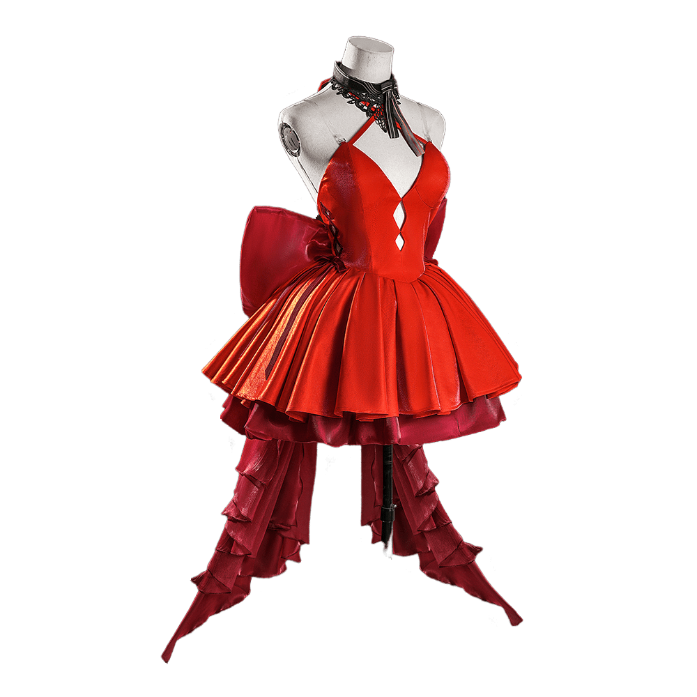 Asuka Langley Soryu Cosplay Costume - Neon Genesis Evangelion Anime Dress - Coscosmos Asuka Langley Soryu Cosplay Costume - Neon Genesis Evangelion Anime Dress - Coscosmos