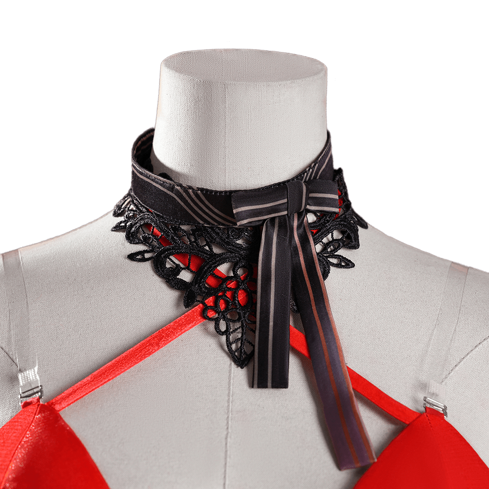 Asuka Langley Soryu Cosplay Costume - Neon Genesis Evangelion Anime Dress - Coscosmos Asuka Langley Soryu Cosplay Costume - Neon Genesis Evangelion Anime Dress - Coscosmos