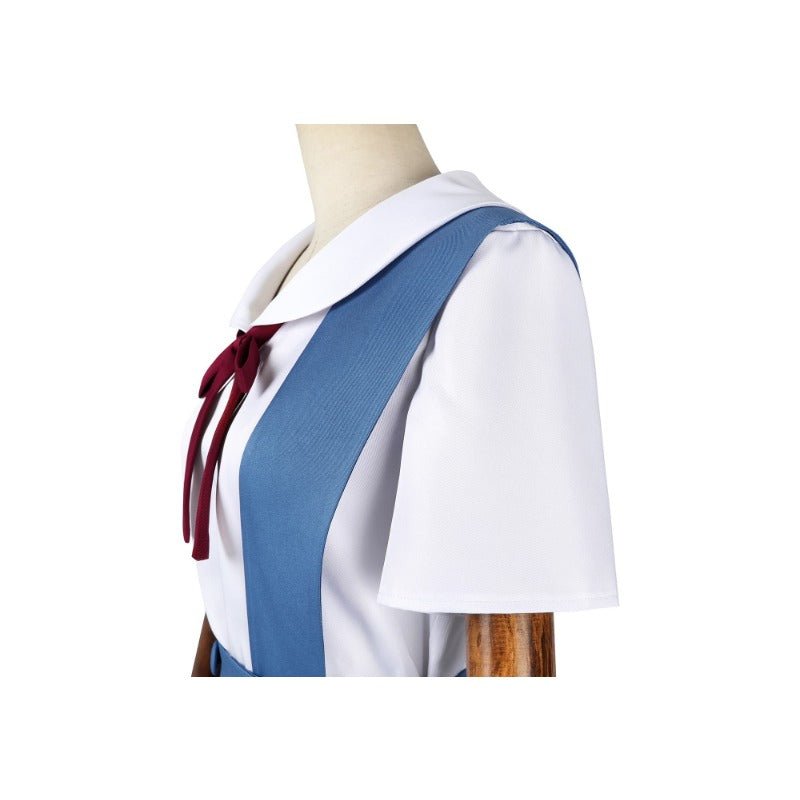 Asuka Langley Soryu Cosplay Costume Outfit - Ayanami Rei Uniform Full Set Halloween Suit - Coscosmos Asuka Langley Soryu Cosplay Costume Outfit - Ayanami Rei Uniform Full Set Halloween Suit - Coscosmos
