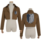 Attack on Titan Eren Yeager Cosplay Costume - High Quality Anime Outfit - Coscosmos