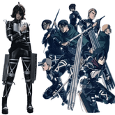 Attack on Titan Final Season Survey Corps,Mikasa, Captain Cosplay Costume Leather Set - Coscosmos
