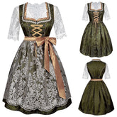 Authentic Bavarian Oktoberfest Dress for Women – Traditional German Costume - Coscosmos