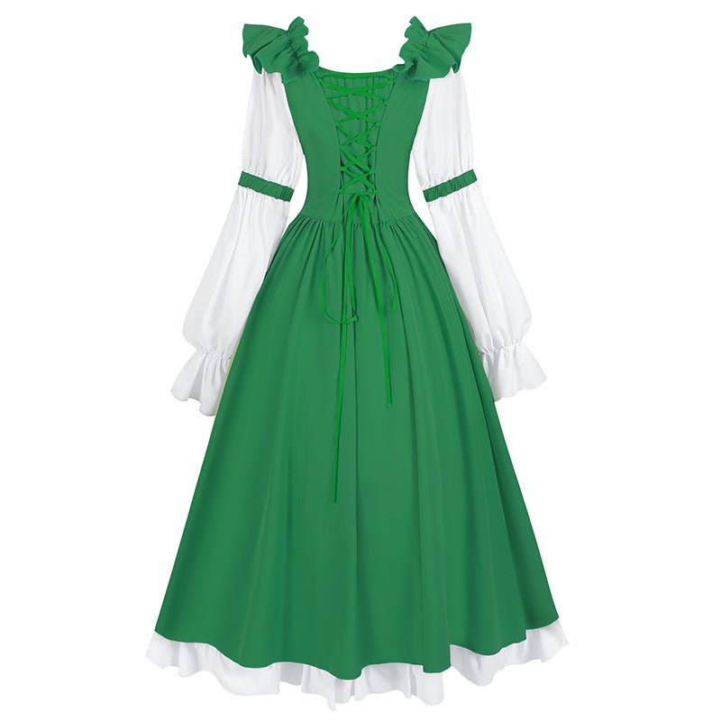 Bavarian Traditional Beer Maid Costume for European Beer Festival Party - Coscosmos Bavarian Traditional Beer Maid Costume for European Beer Festival Party - Coscosmos