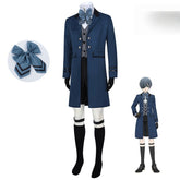 Black Butler Green Witch Arc Ciel Phantomhive Sebastian Full Set Cosplay Costume Western Suit Set - Coscosmos