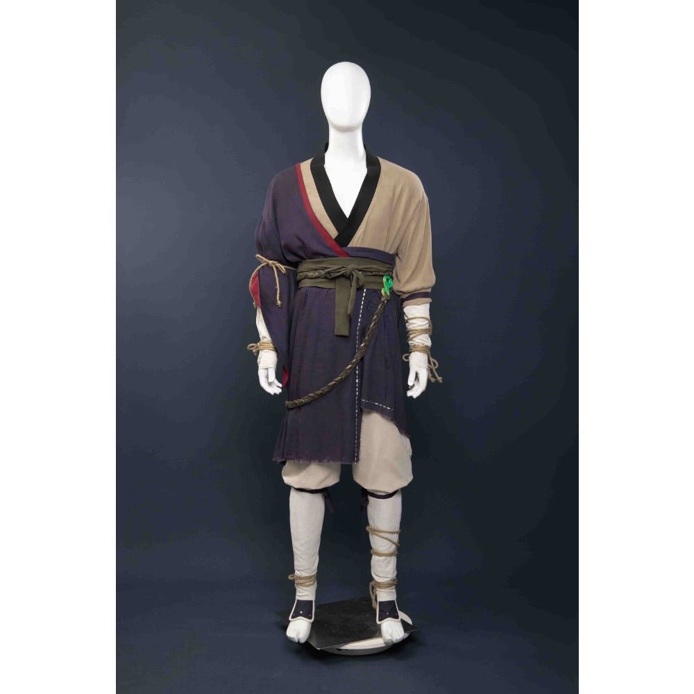 Black Myth: Wukong Pilgrim's Garb Sun Wukong Cosplay Costume - Coscosmos Black Myth: Wukong Pilgrim's Garb Sun Wukong Cosplay Costume - Coscosmos