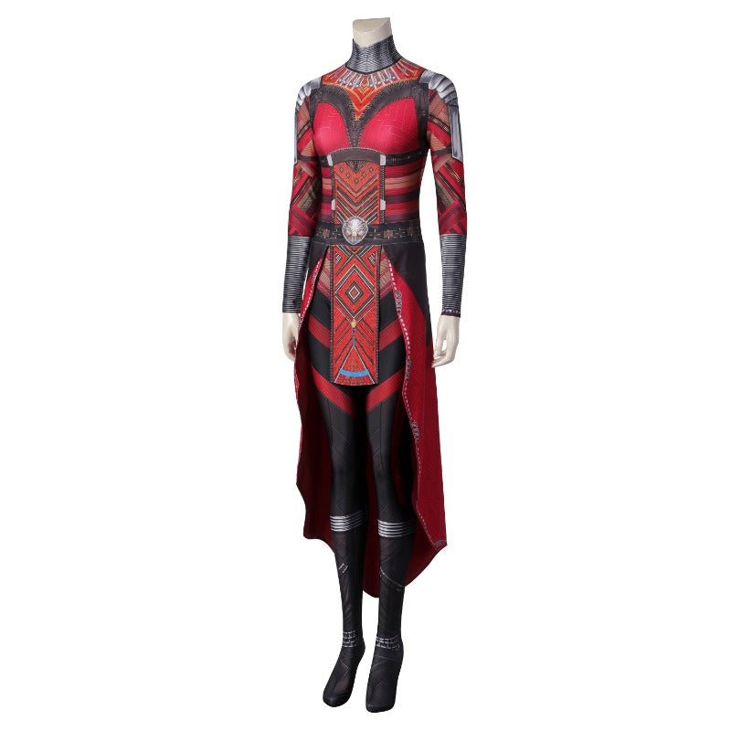 Black Panther Wakanda Forever Dora Milaje Aneka Nakia Cosplay Bodysuit - Coscosmos Black Panther Wakanda Forever Dora Milaje Aneka Nakia Cosplay Bodysuit - Coscosmos