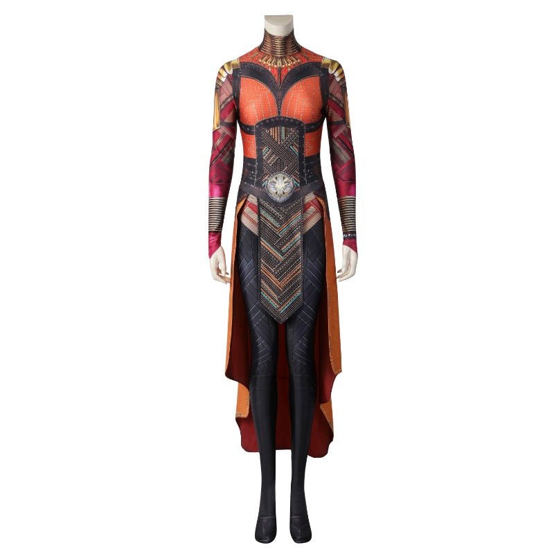 Black Panther Wakanda Forever Dora Milaje Aneka Nakia Cosplay Bodysuit - Coscosmos Black Panther Wakanda Forever Dora Milaje Aneka Nakia Cosplay Bodysuit - Coscosmos