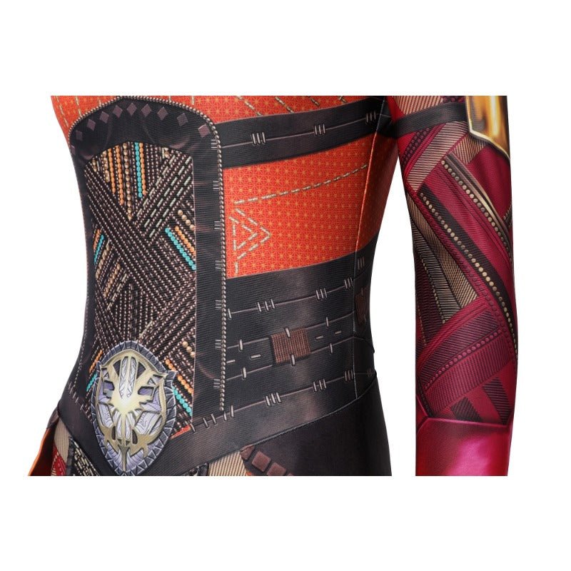 Black Panther Wakanda Forever Dora Milaje Aneka Nakia Cosplay Bodysuit - Coscosmos Black Panther Wakanda Forever Dora Milaje Aneka Nakia Cosplay Bodysuit - Coscosmos