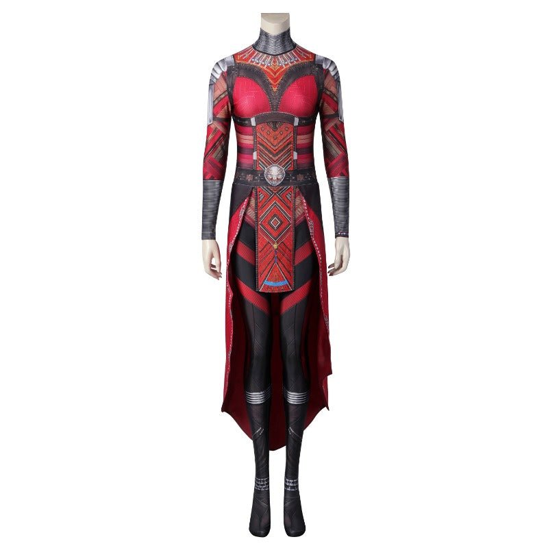 Black Panther Wakanda Forever Dora Milaje Aneka Nakia Cosplay Bodysuit - Coscosmos Black Panther Wakanda Forever Dora Milaje Aneka Nakia Cosplay Bodysuit - Coscosmos