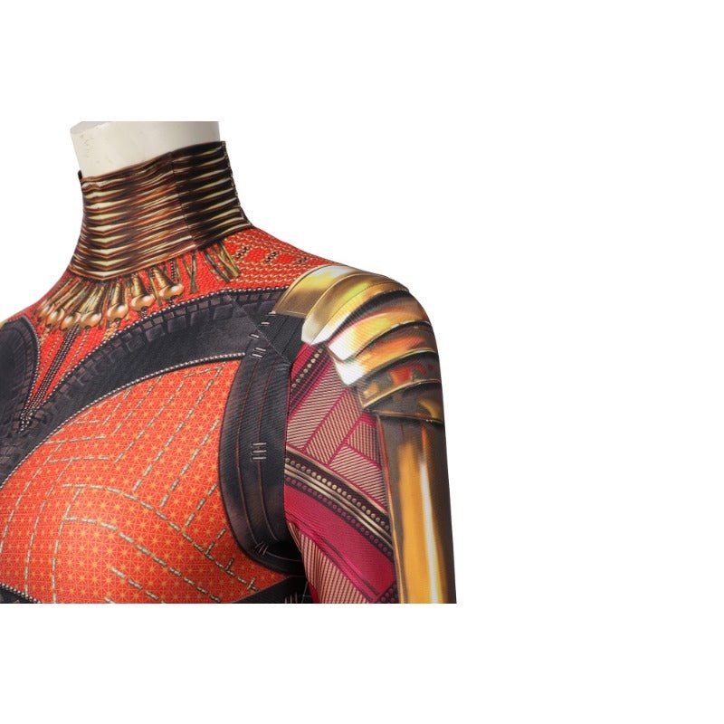 Black Panther Wakanda Forever Dora Milaje Aneka Nakia Cosplay Bodysuit - Coscosmos Black Panther Wakanda Forever Dora Milaje Aneka Nakia Cosplay Bodysuit - Coscosmos