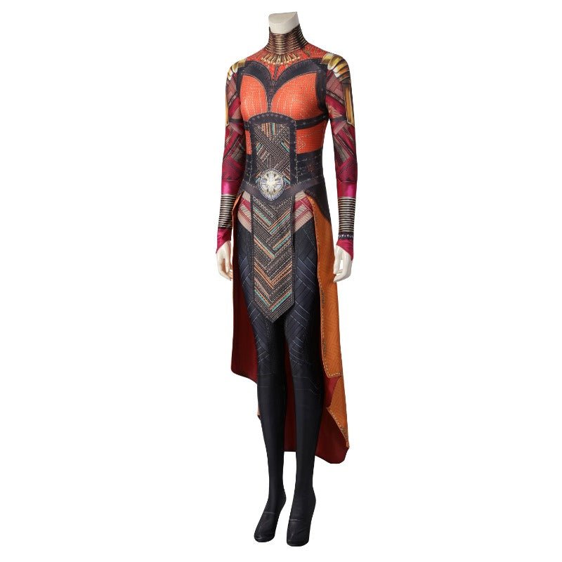 Black Panther Wakanda Forever Dora Milaje Aneka Nakia Cosplay Bodysuit - Coscosmos Black Panther Wakanda Forever Dora Milaje Aneka Nakia Cosplay Bodysuit - Coscosmos