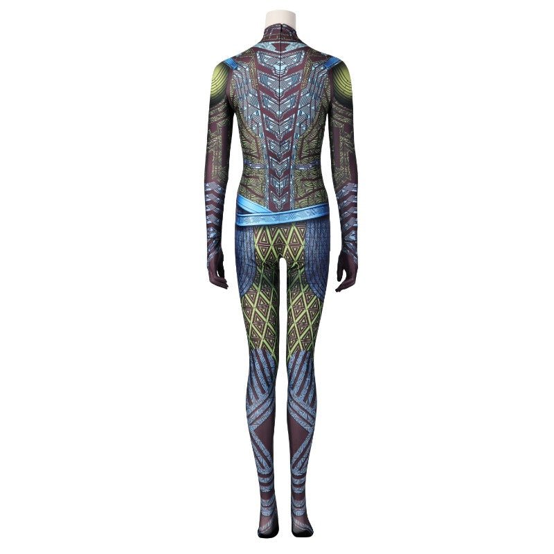 Black Panther Wakanda Forever Nakia Cosplay Costume Bodysuit Zentai Jumpsuit - Coscosmos Black Panther Wakanda Forever Nakia Cosplay Costume Bodysuit Zentai Jumpsuit - Coscosmos