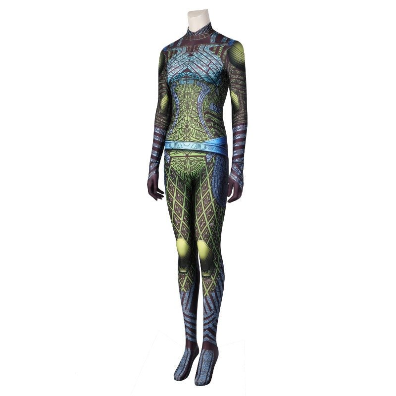 Black Panther Wakanda Forever Nakia Cosplay Costume Bodysuit Zentai Jumpsuit - Coscosmos Black Panther Wakanda Forever Nakia Cosplay Costume Bodysuit Zentai Jumpsuit - Coscosmos