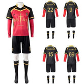 Blue Lock Cosplay Jersey – Kaiser, Ness, Isagi, Kurona & Hiori Bastard Munchen Football Uniform for Anime Fans - Coscosmos