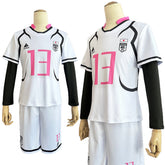 Blue Lock Itoshi Rin Cosplay Costume - High Quality Anime Outfit - Coscosmos