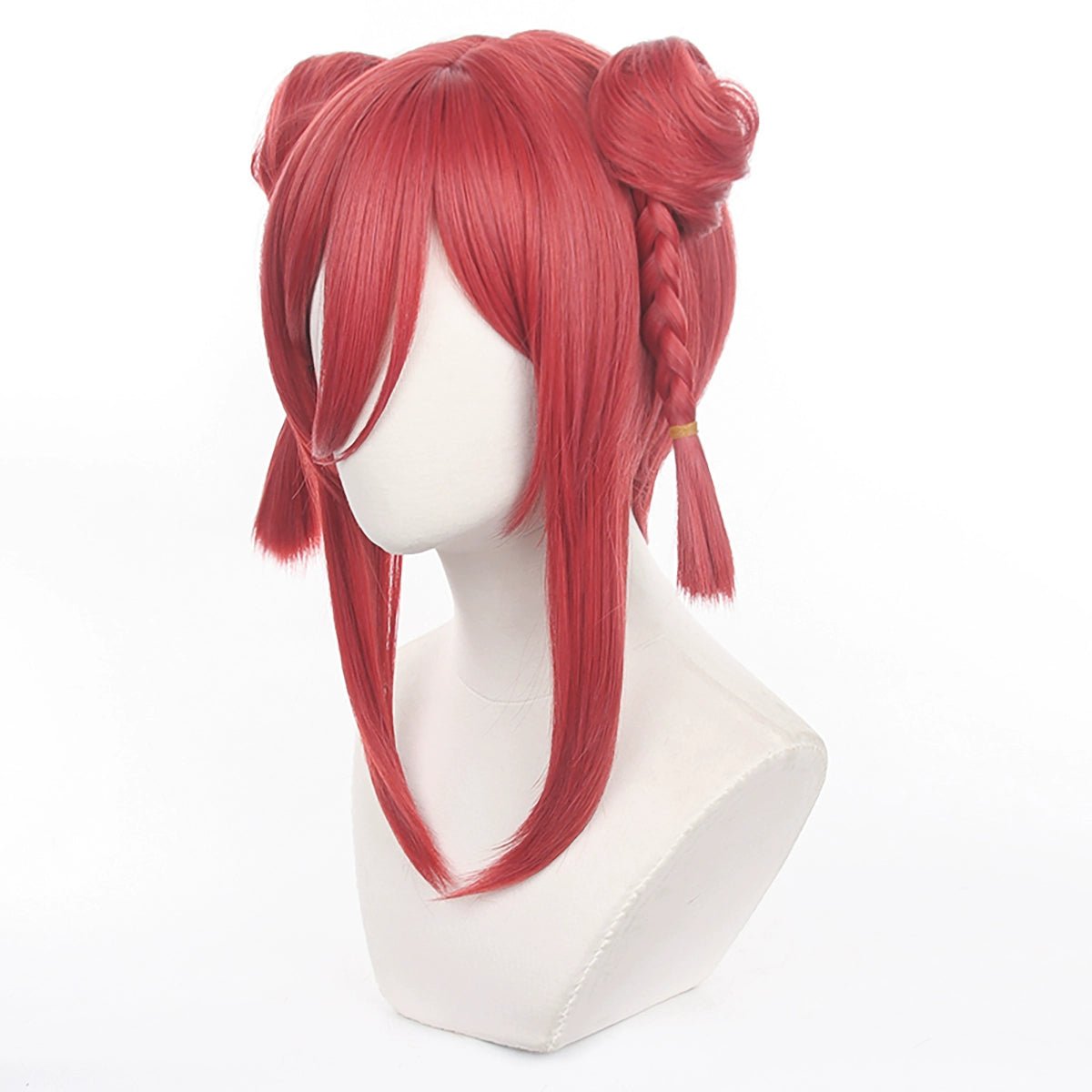 Blue Lock Thousand Cut Leopard Bun Wig - Chinese Style Dual Buns with Nine Color Options - Coscosmos Blue Lock Thousand Cut Leopard Bun Wig - Chinese Style Dual Buns with Nine Color Options - Coscosmos