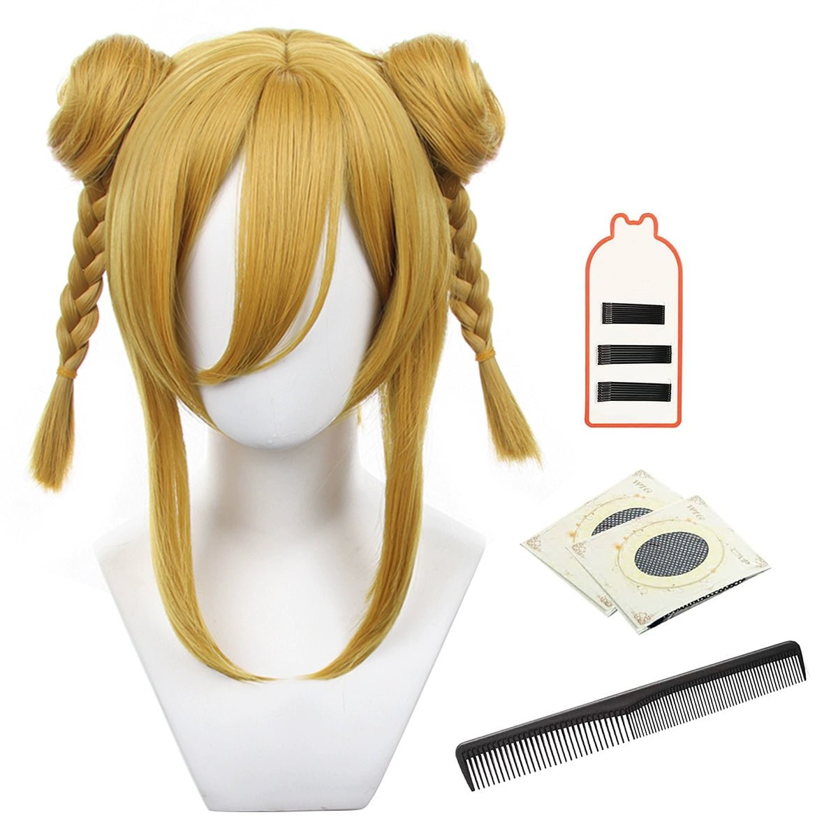 Blue Lock Thousand Cut Leopard Bun Wig - Chinese Style Dual Buns with Nine Color Options - Coscosmos Blue Lock Thousand Cut Leopard Bun Wig - Chinese Style Dual Buns with Nine Color Options - Coscosmos