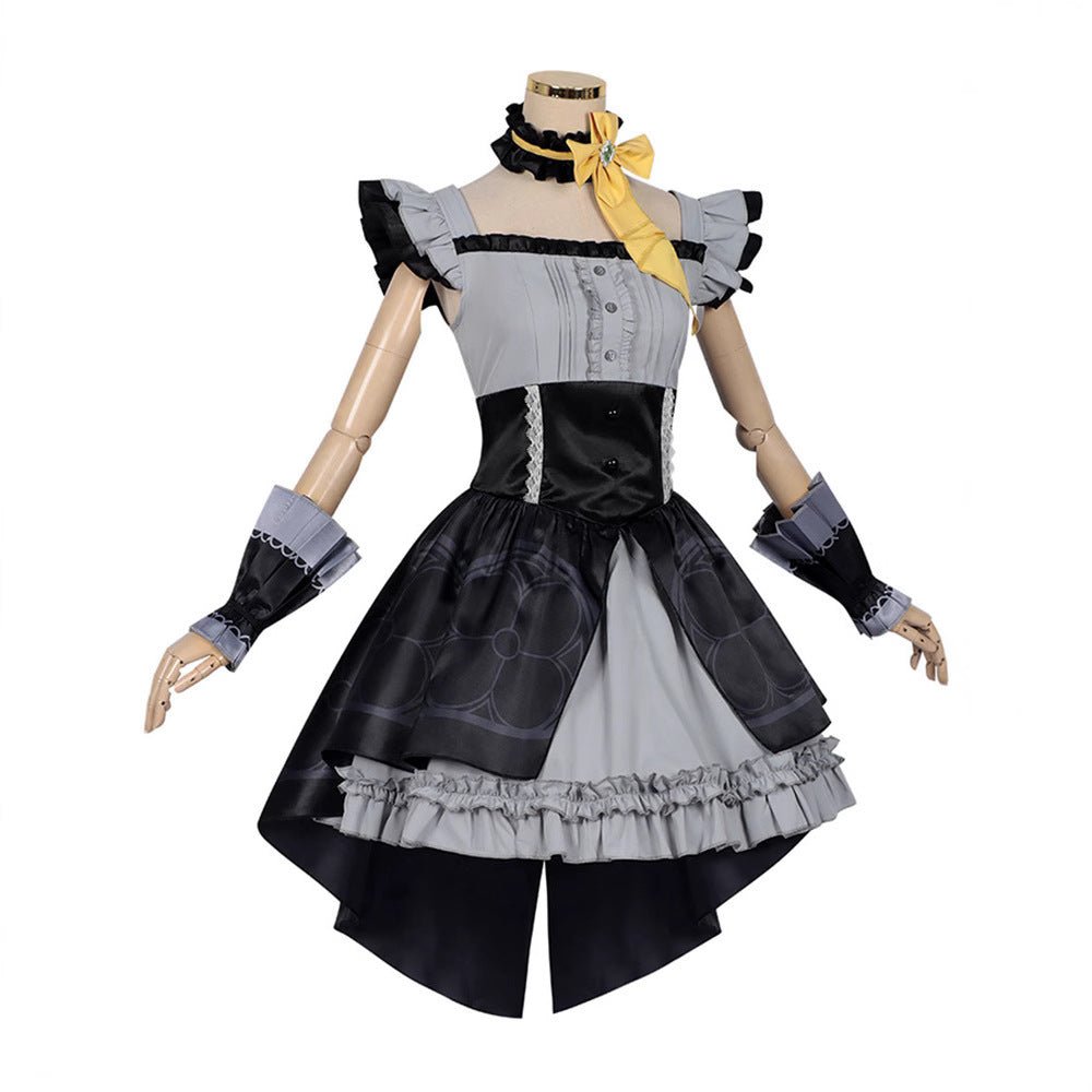 Blue Mari Cosplay Costume from Blue Archive - Mari (Illustrious) Game Dress - Coscosmos Blue Mari Cosplay Costume from Blue Archive - Mari (Illustrious) Game Dress - Coscosmos