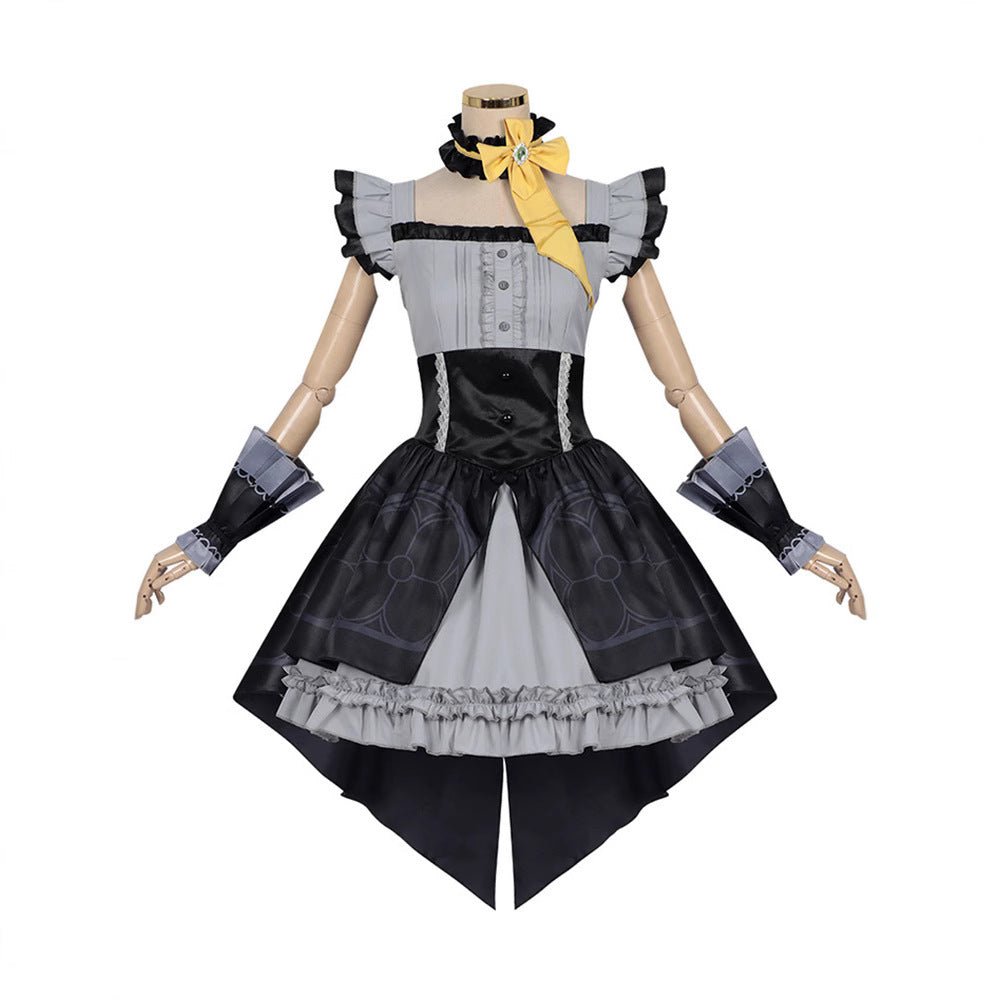 Blue Mari Cosplay Costume from Blue Archive - Mari (Illustrious) Game Dress - Coscosmos