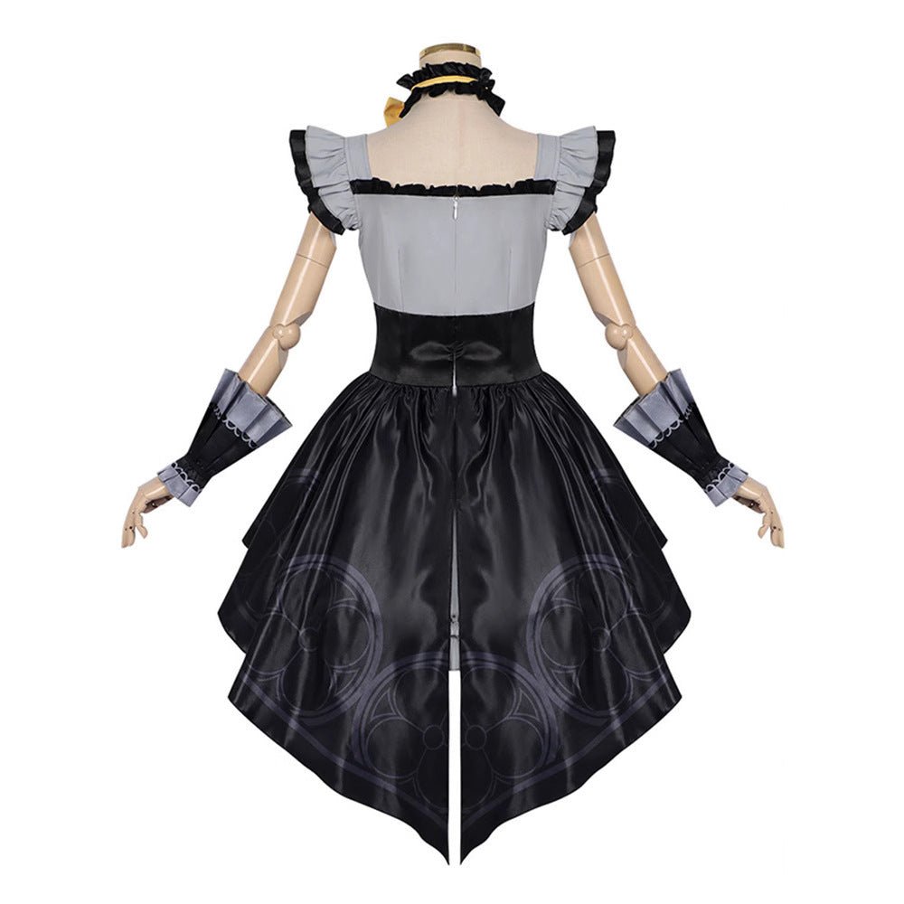 Blue Mari Cosplay Costume from Blue Archive - Mari (Illustrious) Game Dress - Coscosmos Blue Mari Cosplay Costume from Blue Archive - Mari (Illustrious) Game Dress - Coscosmos