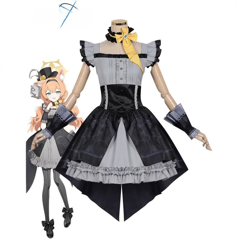 Blue Mari Cosplay Costume from Blue Archive - Mari (Illustrious) Game Dress - Coscosmos Blue Mari Cosplay Costume from Blue Archive - Mari (Illustrious) Game Dress - Coscosmos