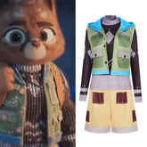 Brave Cat Cosplay Costume - Forest Cat Kena Movie Edition Anime Role - Play Full Set Outfit - Coscosmos