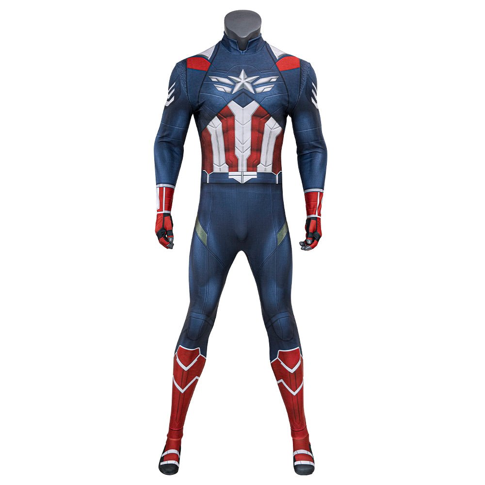 Captain America (2025 Printed Edition) Cosplay Costume - Marvel Cinematic Universe - Coscosmos Captain America (2025 Printed Edition) Cosplay Costume - Marvel Cinematic Universe - Coscosmos