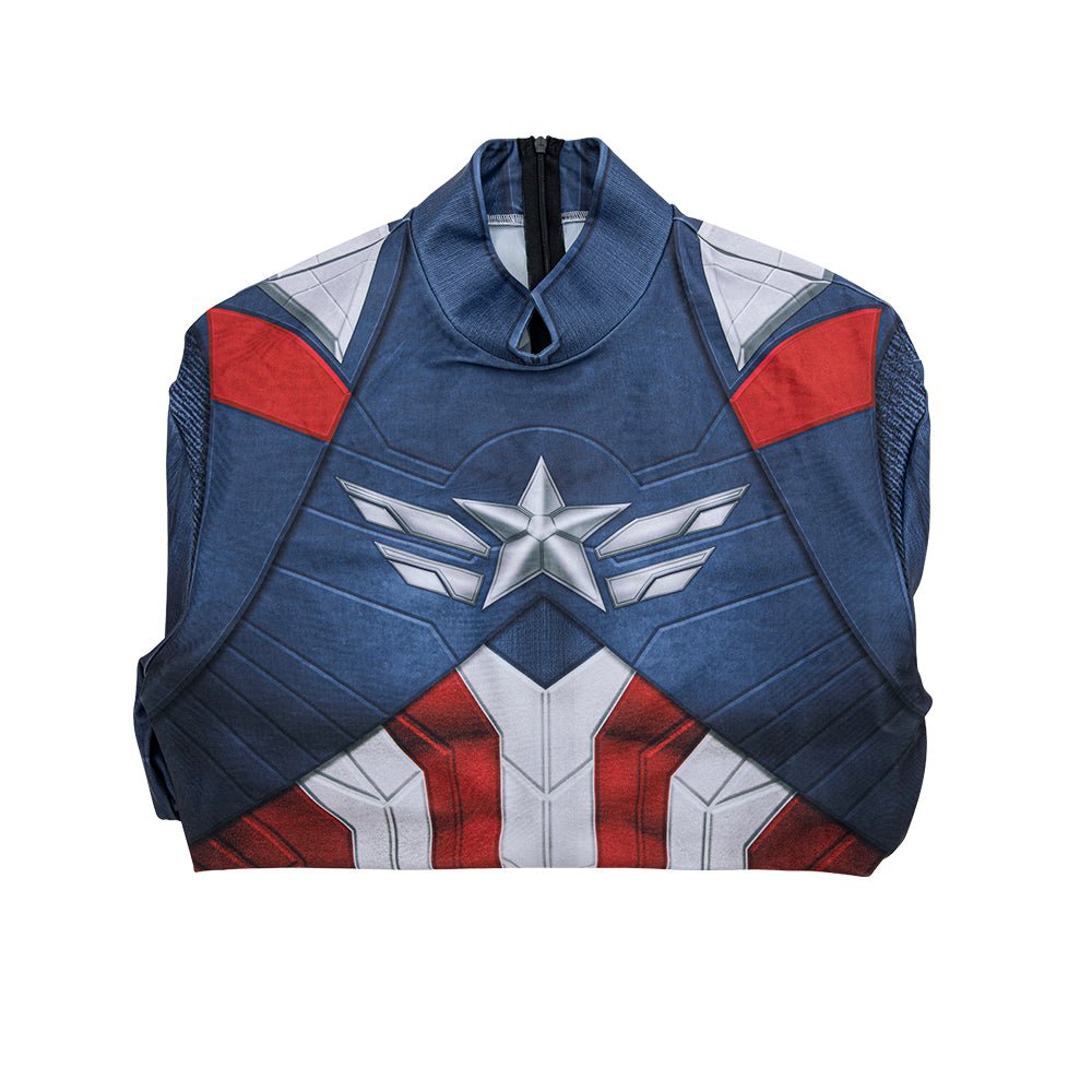Captain America (2025 Printed Edition) Cosplay Costume - Marvel Cinematic Universe - Coscosmos Captain America (2025 Printed Edition) Cosplay Costume - Marvel Cinematic Universe - Coscosmos