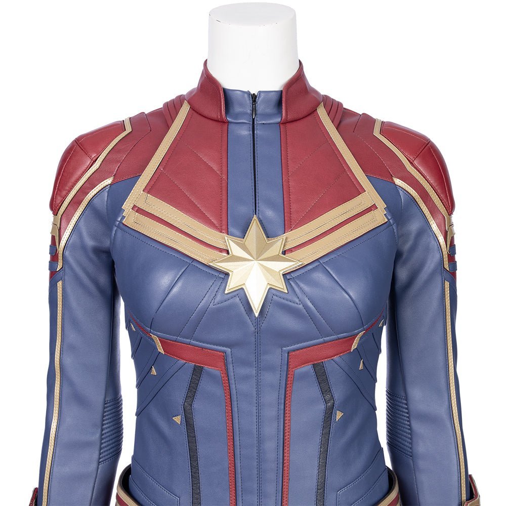 Captain Marvel Movie Poster Cosplay Costume - Official Replica - Coscosmos Captain Marvel Movie Poster Cosplay Costume - Official Replica - Coscosmos