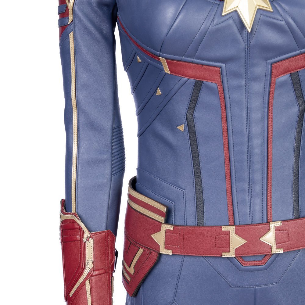 Captain Marvel Movie Poster Cosplay Costume - Official Replica - Coscosmos Captain Marvel Movie Poster Cosplay Costume - Official Replica - Coscosmos
