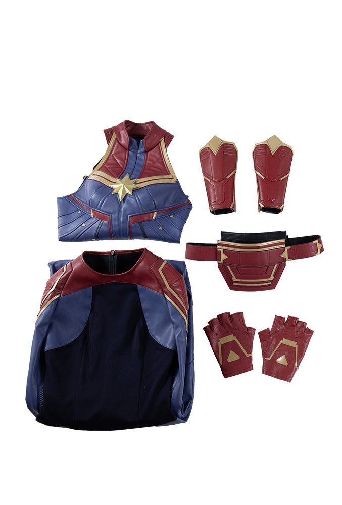 Captain Marvel Movie Poster Cosplay Costume - Official Replica - Coscosmos Captain Marvel Movie Poster Cosplay Costume - Official Replica - Coscosmos
