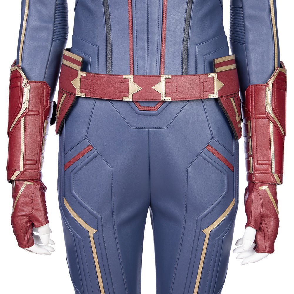 Captain Marvel Movie Poster Cosplay Costume - Official Replica - Coscosmos Captain Marvel Movie Poster Cosplay Costume - Official Replica - Coscosmos