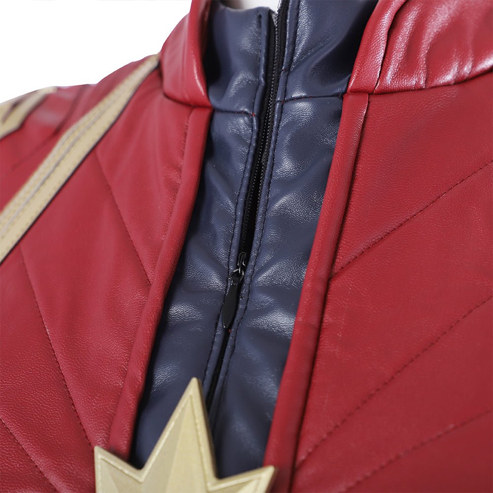 Captain Marvel Red Version Cosplay Costume - Movie Captain Marvel (Carol Danvers) Outfit - Coscosmos Captain Marvel Red Version Cosplay Costume - Movie Captain Marvel (Carol Danvers) Outfit - Coscosmos