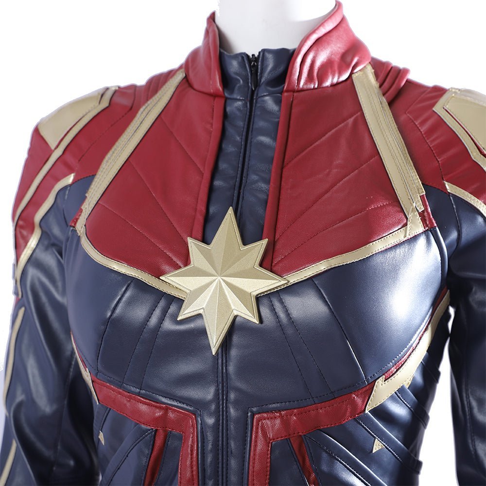 Captain Marvel Red Version Cosplay Costume - Movie Captain Marvel (Carol Danvers) Outfit - Coscosmos Captain Marvel Red Version Cosplay Costume - Movie Captain Marvel (Carol Danvers) Outfit - Coscosmos