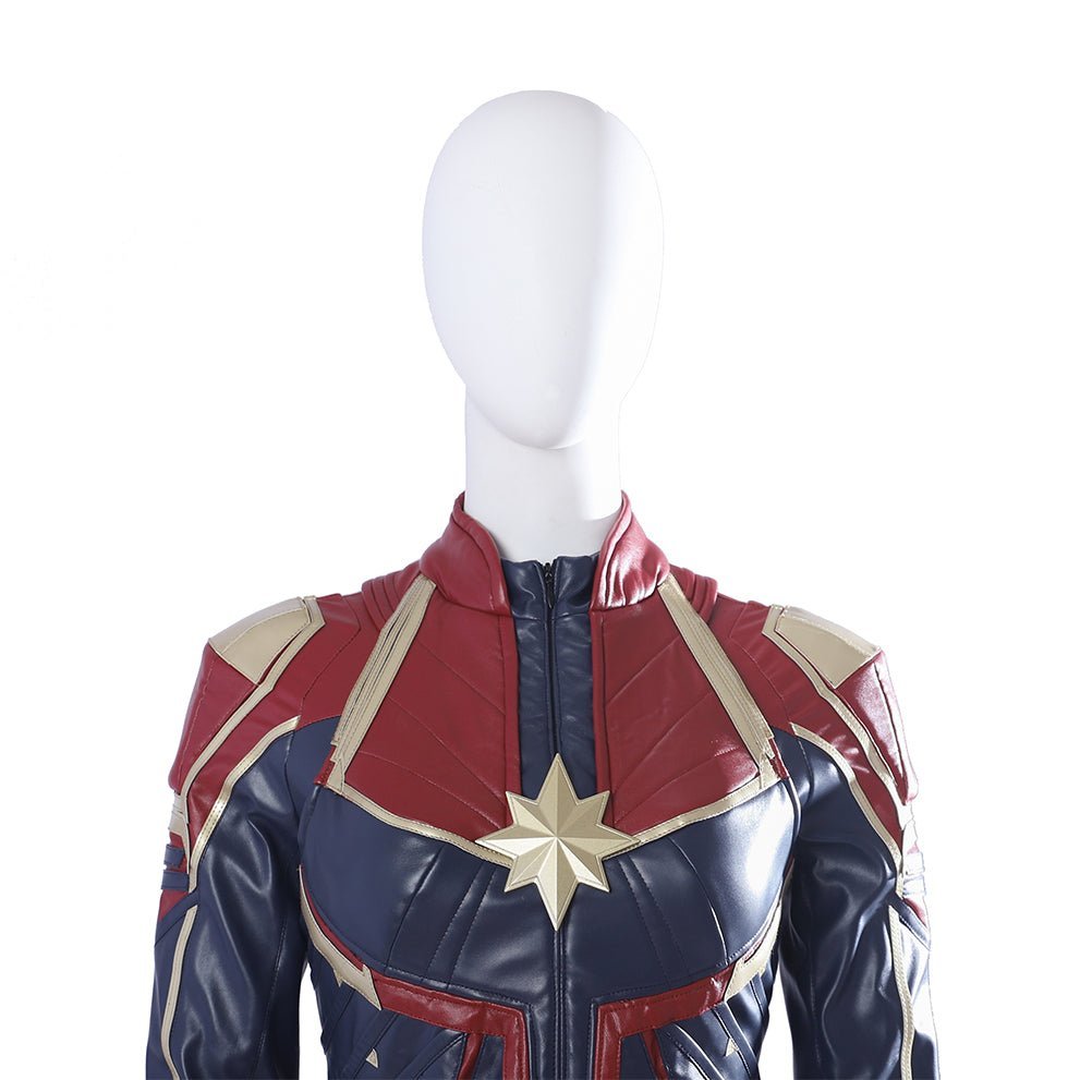 Captain Marvel Red Version Cosplay Costume - Movie Captain Marvel (Carol Danvers) Outfit - Coscosmos Captain Marvel Red Version Cosplay Costume - Movie Captain Marvel (Carol Danvers) Outfit - Coscosmos