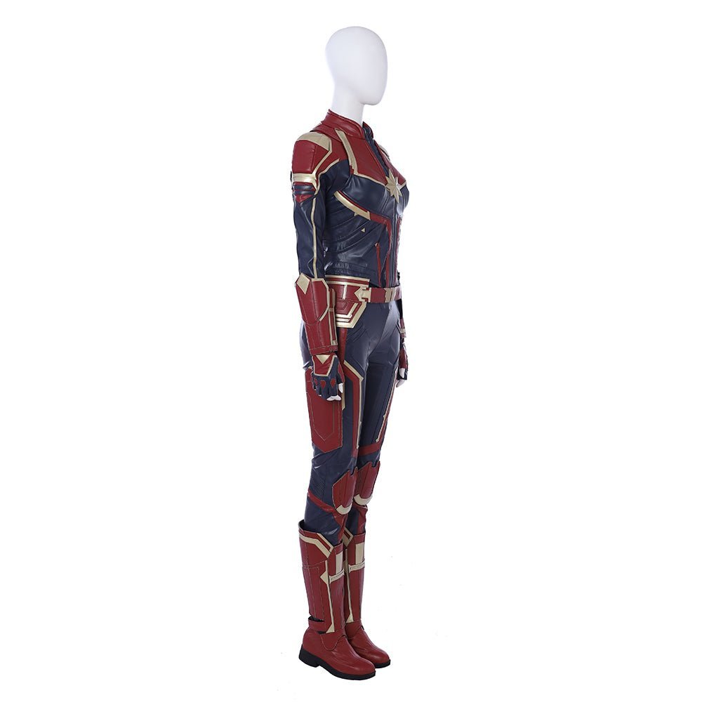 Captain Marvel Red Version Cosplay Costume - Movie Captain Marvel (Carol Danvers) Outfit - Coscosmos Captain Marvel Red Version Cosplay Costume - Movie Captain Marvel (Carol Danvers) Outfit - Coscosmos